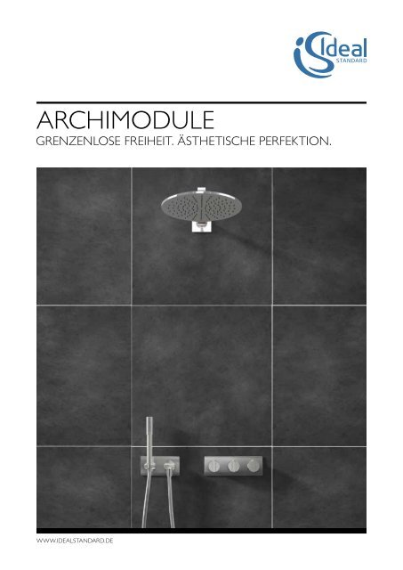 Archimodule Prospekt -  Ideal Standard