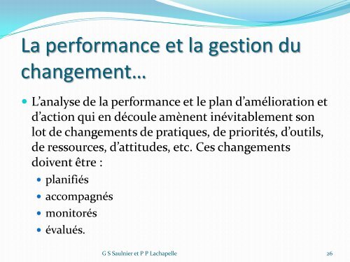 La gestion du changement : une question de sens, de ... - Fregif