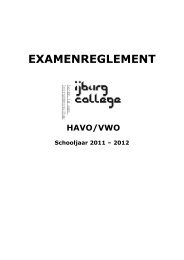 EXAMENREGLEMENT - IJburg College