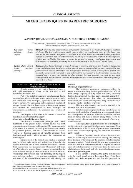 Engleza nr 3-2011 - Acta Medica Transilvanica