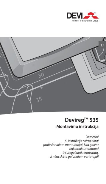 DeviregTM 535 - Danfoss