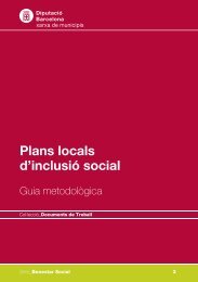 Plans locals d'inclusiÃ³ social - Guia metodolÃ²gica - Igualada