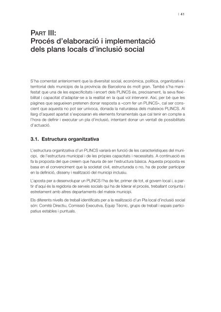 Plans locals d'inclusiÃ³ social - Guia metodolÃ²gica - Igualada