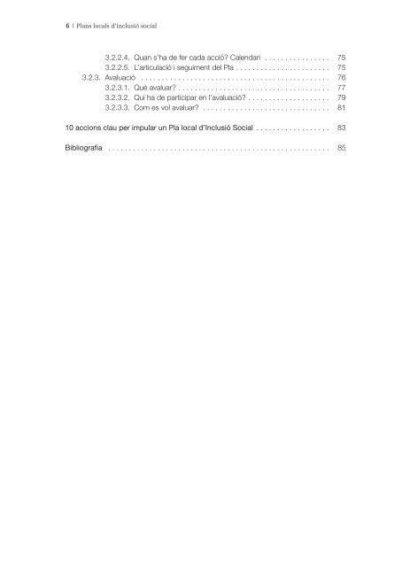 Plans locals d'inclusiÃ³ social - Guia metodolÃ²gica - Igualada
