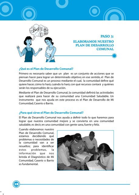 pasos para lograr una comunidad saludable - Bvs.minsa.gob.pe