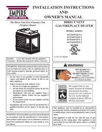 Empire Multi-Sided Owner's Manual and Instructions