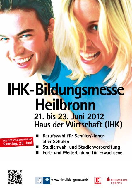 21. bis 23. Juni 2012 Haus der Wirtschaft - BILDUNGSMESSEN ...