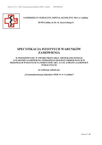 termomodernizacja - powt.pdf - SPSK4 w Lublinie - Lublin