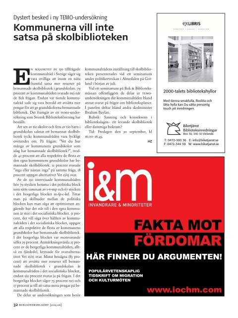 Tidningen som pdf-dokument - Svensk BiblioteksfÃ¶rening