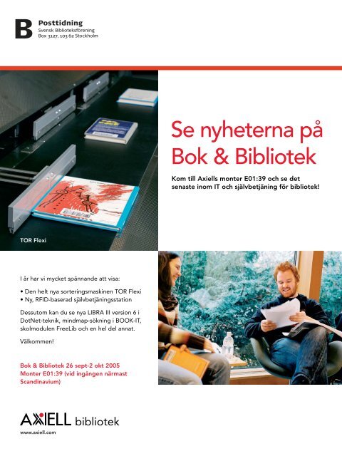 Tidningen som pdf-dokument - Svensk BiblioteksfÃ¶rening