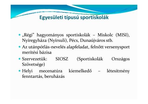 Az előadás letöltése (pdf) - Nemzeti Sport Intézet