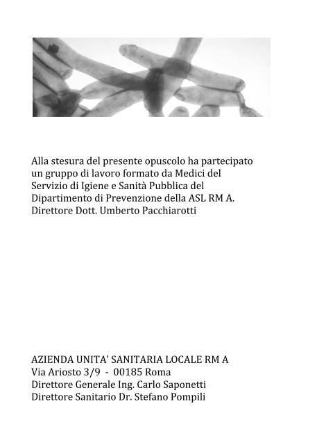 Opuscolo Legionella.pdf - aslromaa.it