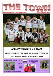 Arklow Town FC Newsletter