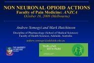 Lecture 1 SOMOGYI.pdf - Faculty of pain medicine