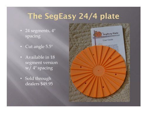 Presentation on Open Segment Construction Part 3 of 3