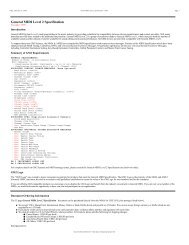 General MIDI Level 2 Specification