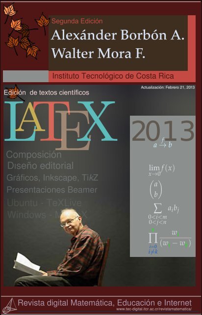 Edición de textos científicos con LaTeX - TEC Digital - Tecnológico ...