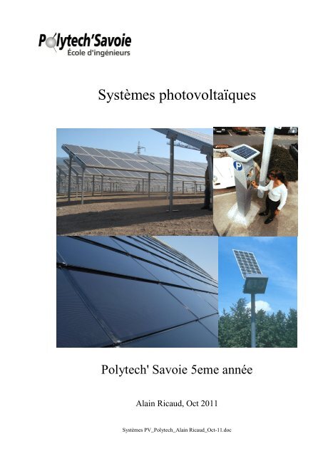 Systèmes photovoltaïques - Cythelia