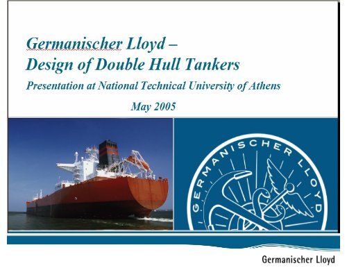 unified IACS rules for double hull tankers