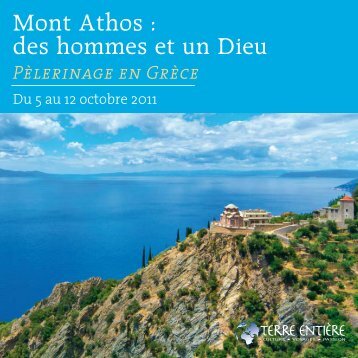 (pdf) de ce pèlerinage - Terre Entiere