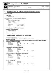 MSDS - All American Pad Printing