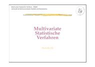 Multivariate Statistische Verfahren - Lehrstuhl fÃ¼r Rechnerorientierte ...
