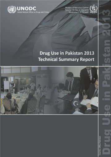 Drug Use in Pakistan 2013 - United Nations Office on Drugs and ...