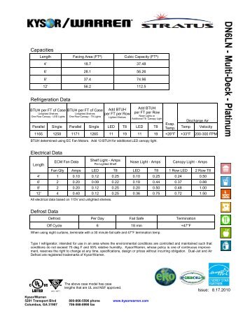 DN6LN - M ulti-Deck - Platinum