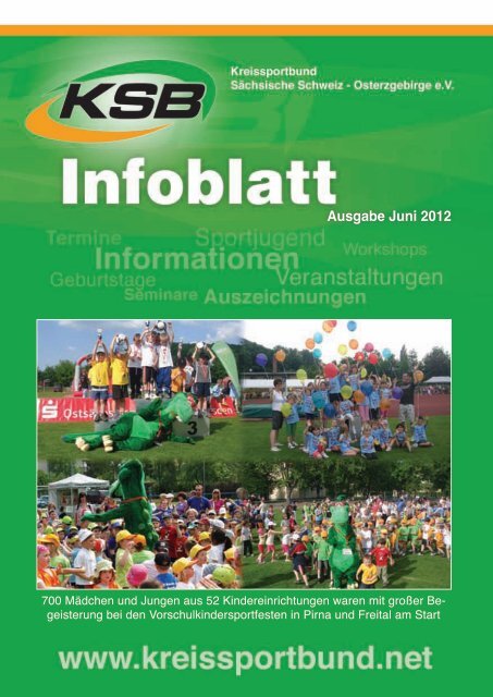 Ausgabe Juni 2012 - Kreissportbund Sächsische Schweiz