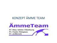 KONZEPT ÃMME TEAM - FC Hasle-RÃ¼egsau