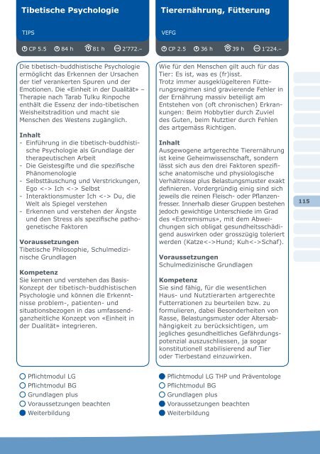 Aus- und Weiterbildungsprogramm - Paramed