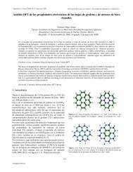 AnÃ¡lisis DFT de las propiedades electrÃ³nicas de las hojas de ...