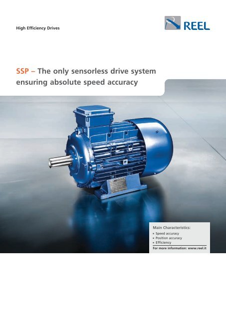 SSP â The only sensorless drive system ensuring absolute speed ...