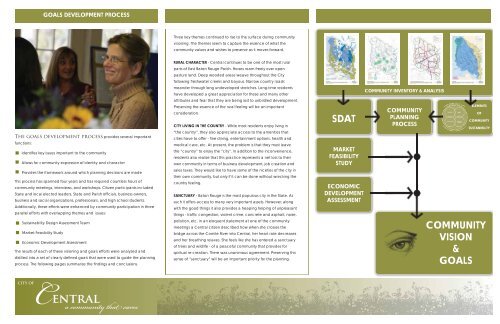 master plan - City of Central