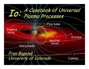 Io: A Casebook of Universal Plasma Processes