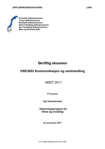 HSE 3002-2011-H.pdf - SÃƒÂ¸r-TrÃƒÂ¸ndelag fylkeskommune