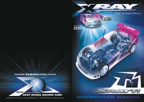 Team XRay T1 Manual - Ashford Hobby