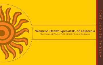 Women's Health Specialists of California