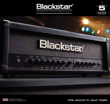 Product Catalogue 2012 - Blackstar Amplification