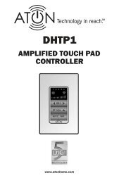 AMPLIFIED TOUCH PAD CONTROLLER - Aton