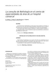 La consulta de NefrologÃ­a en el centro de especialidades de Ã¡rea ...