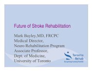 Future of Stroke Rehabilitation