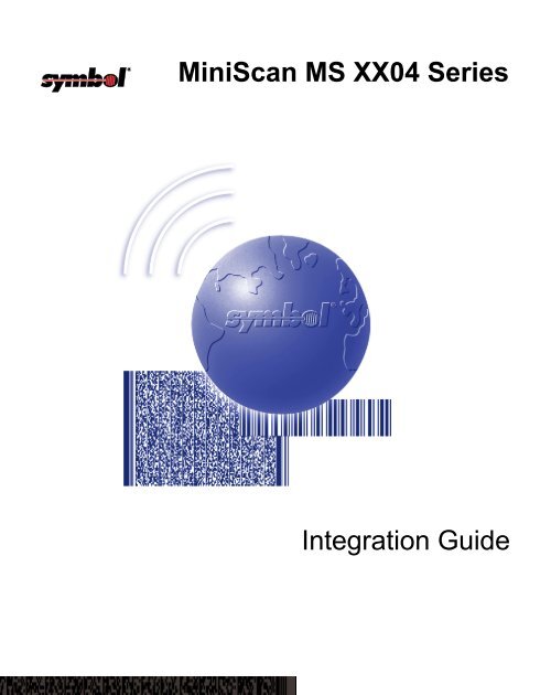 MS1204 User Manual - BarcodeMuseum.com