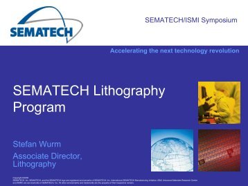 SEMATECH Lithography Program