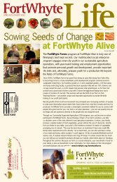 Sowing Seeds of Change Sowing Seeds of ... - FortWhyte Alive