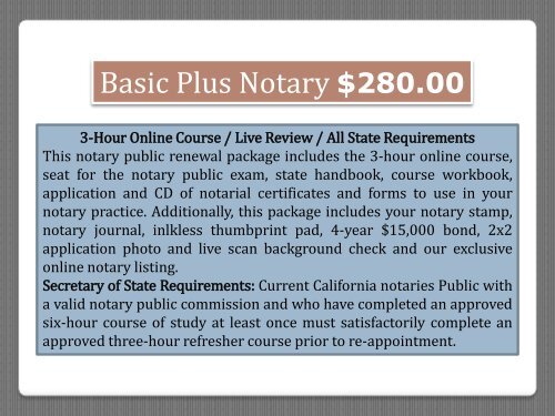 Notary Public Courses