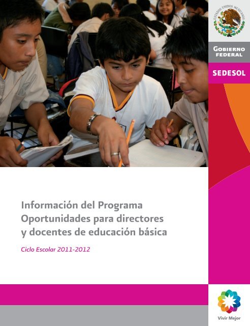 InformaciÃ³n del Programa Oportunidades para ... - conafe.edu.mx