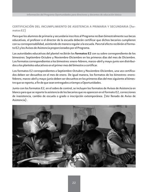 InformaciÃ³n del Programa Oportunidades para ... - conafe.edu.mx