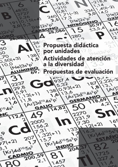 Unidad 1. PD FÃ­sica y QuÃ­mica 3Âº ESO. - Algaida