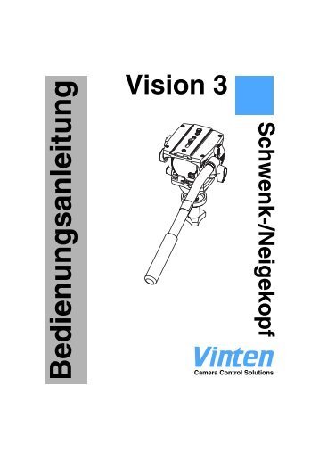 Bedienungsanleitung - Vinten